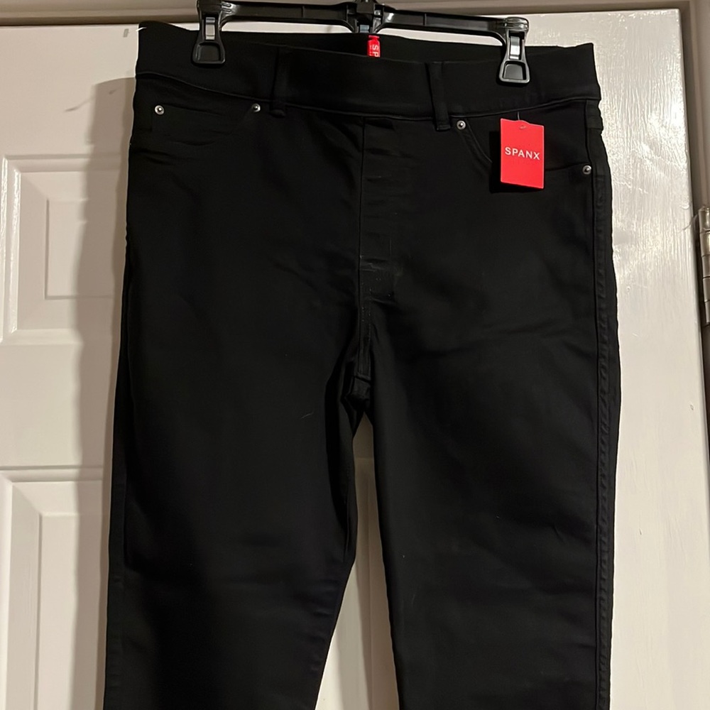 SPANX black jeans NWT